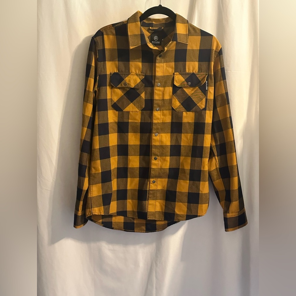 NWOT Flylow Handlebar Tech Flannel Shirt - Men's Medium